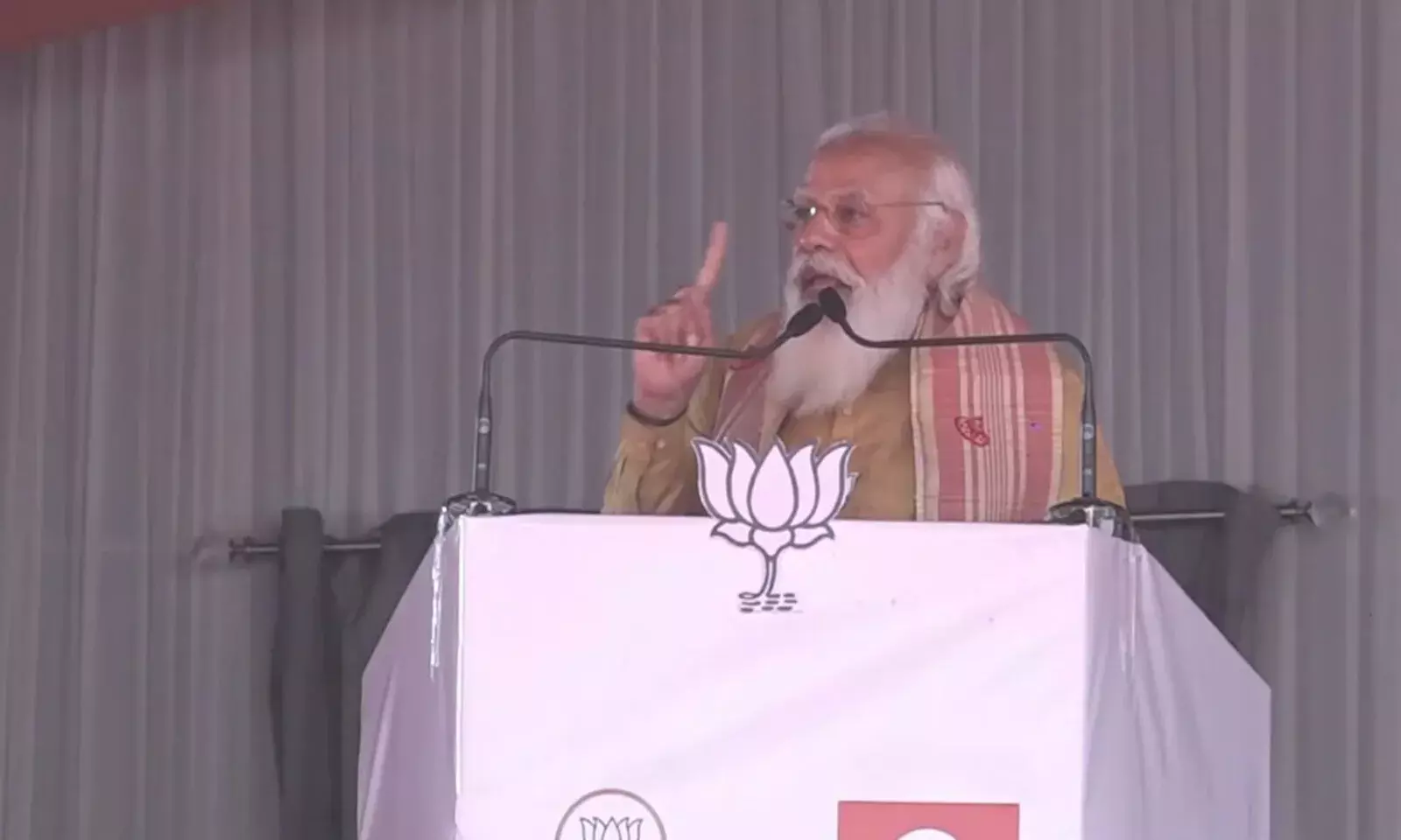 PM Modis Claim of Building 15,000 Kms Of Rural Roads in Assam False PM Modis Claim of Building 15,000 Kms Of Rural Roads in Assam False