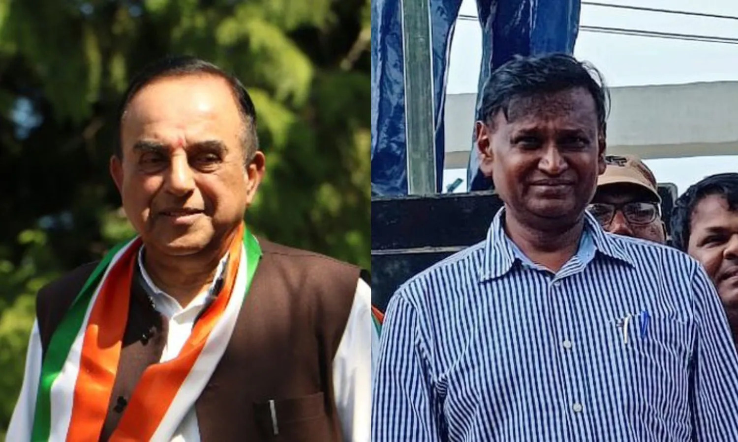 Subramanian Swamy and Udit Raj Subramanian Swamy and Udit Raj